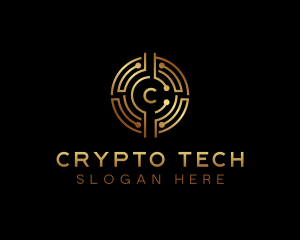 Fintech Cryptocurrency logo