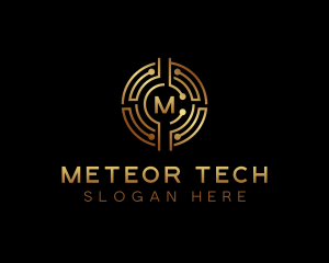 Fintech Cryptocurrency logo design