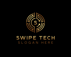 Fintech Cryptocurrency logo design