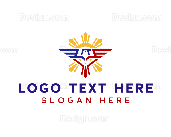 Sun Philippine Eagle Logo