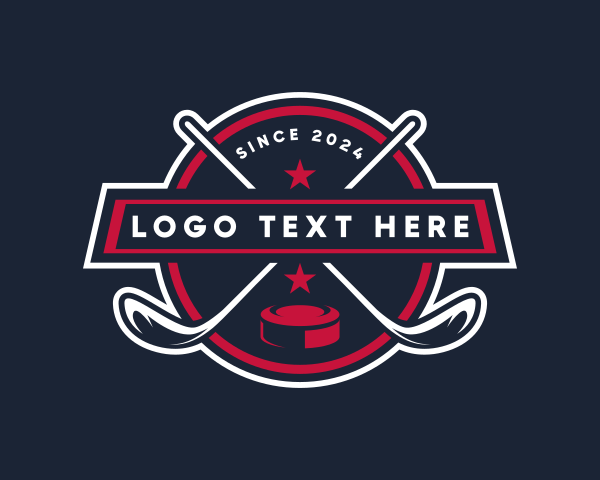Hockey logo example 4