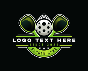 Pickleball Tournament Sports logo