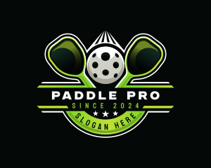 Pickleball Tournament Sports logo design