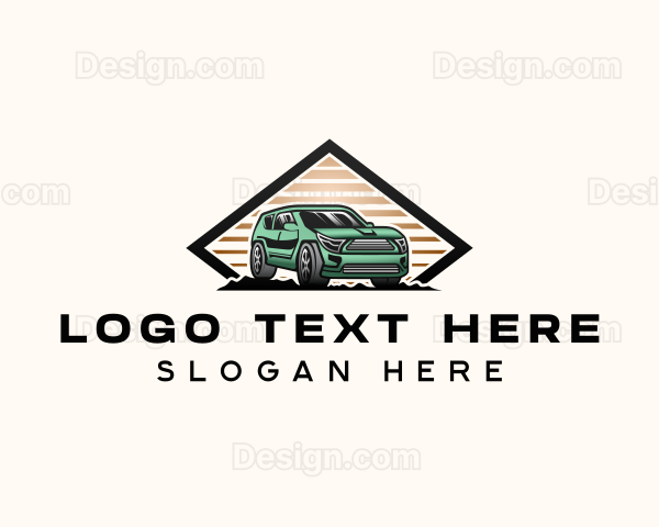 Car Detailing SUV Logo