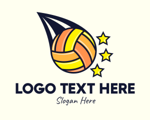 Volleyball Comet Stars logo