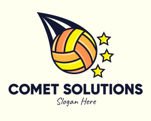 Volleyball Comet Stars logo