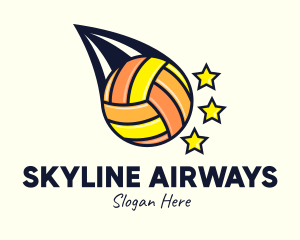Volleyball Comet Stars logo