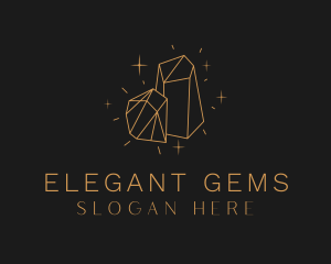 Shiny Gem Boutique logo design