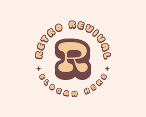 Hippie Retro Brand logo design