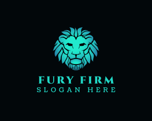 Corporate Lion Firm logo design