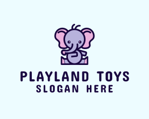 Elephant Toy Animal  logo