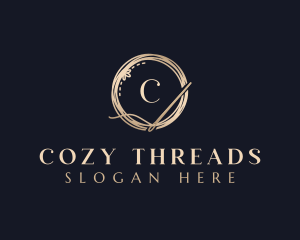 Luxury Needle Tailoring logo design