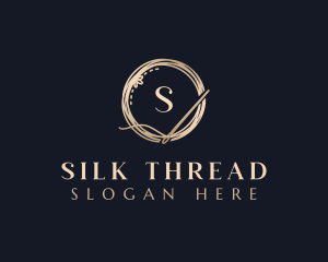 Luxury Needle Tailoring logo design