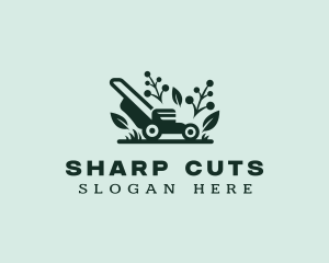 Gardening Lawn Mower  logo design