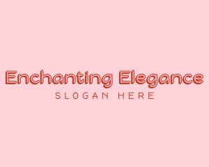 Fashion Feminine Wordmark logo design