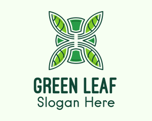 Green Herbal Medicine logo design