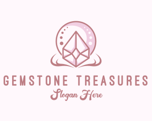 Precious Gem Crystal logo design