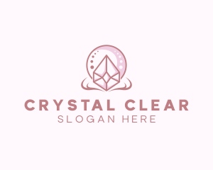 Precious Gem Crystal logo design