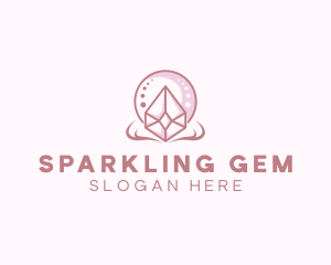 Precious Gem Crystal logo design