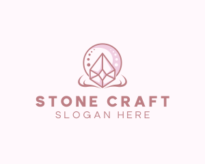 Precious Gem Crystal logo design