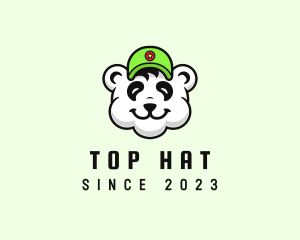 Panda Sports Hat logo design