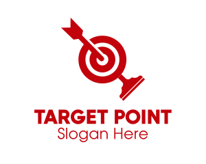 Target Cleaning Squeegee  logo design