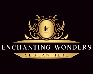 Wreath Ornament Boutique logo design