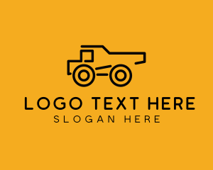 Construction Dump Truck  Logo