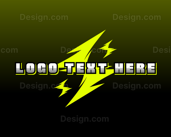 Lightning Bolt Gaming Logo