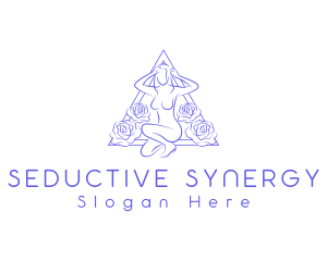 Seductive  Female Model logo design