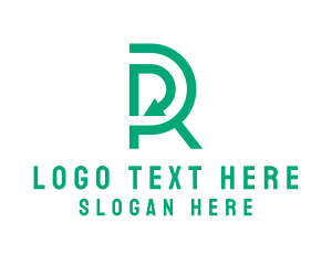 Logistics Arrow Letter R logo