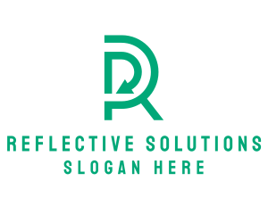 Logistics Arrow Letter R logo design