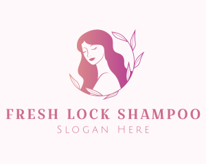 Organic Beauty Woman logo design