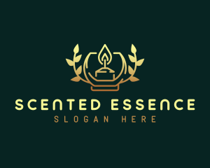 Handmade Wax Candle logo design