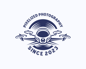 Drone Videography Photography logo design