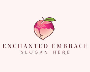 Sexy Peach Lingerie logo design