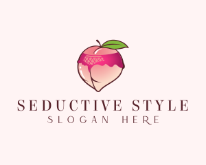 Sexy Peach Lingerie logo design