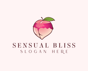 Sexy Peach Lingerie logo design