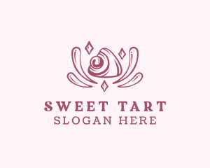 Sweet Mochi Dessert logo design