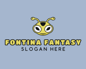 Fantasy Alien Creature logo design