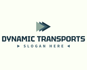 Forward Logistics Transport logo design