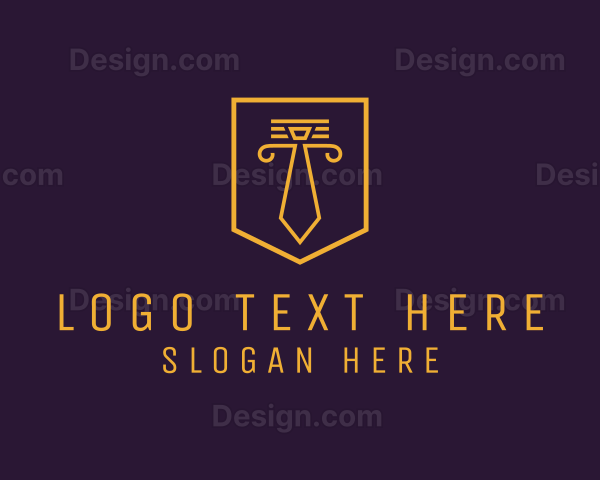 Professional Business Necktie Logo