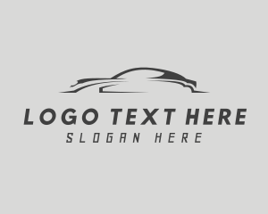 Sleek Sports Car Racer logo