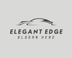 Sleek Sports Car Racer logo design