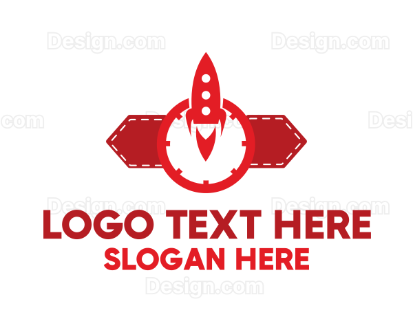 Red Rocket Wristwatch Logo