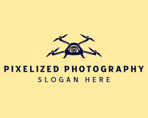 Surveillance Drone Videography logo design