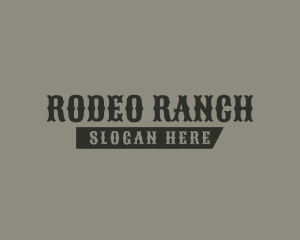 Hipster Rodeo Business logo design