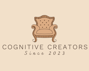 Simple Armchair Furniture logo design