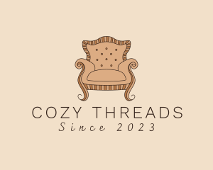 Simple Armchair Furniture logo design