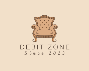 Simple Armchair Furniture logo design